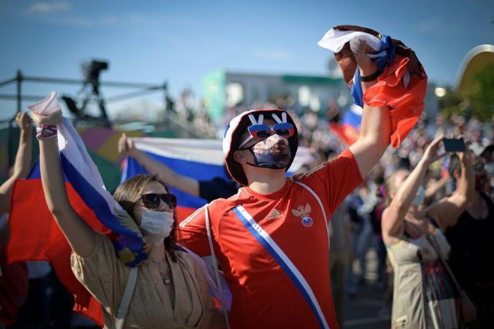 Fans will no longer be able to cheer on their team like they did here on June 16