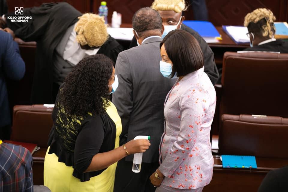 Jean Mensa's elegance in court is what your favourite slay queen aspires to be