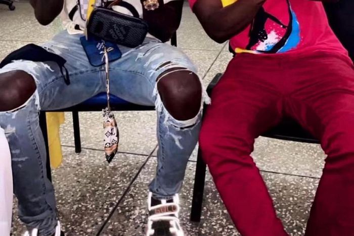 Funny Face and Adebayor