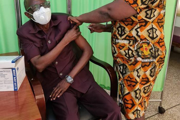 Photos: General Mosquito takes COVID-19 vaccine