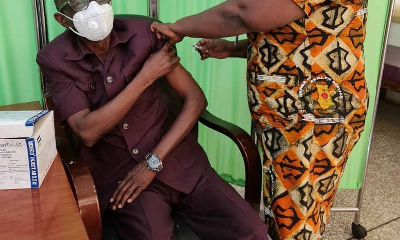 Photos: General Mosquito takes COVID-19 vaccine