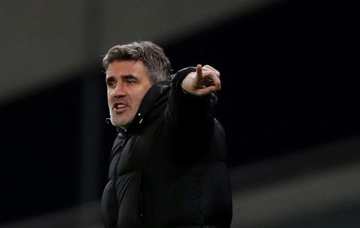 Zoran Mamic (pictured March 2021) quit as the coach of the reigning Croatia champions Dinamo Zagreb being sentenced to four years and eight months in jail for fraud involving player transfers