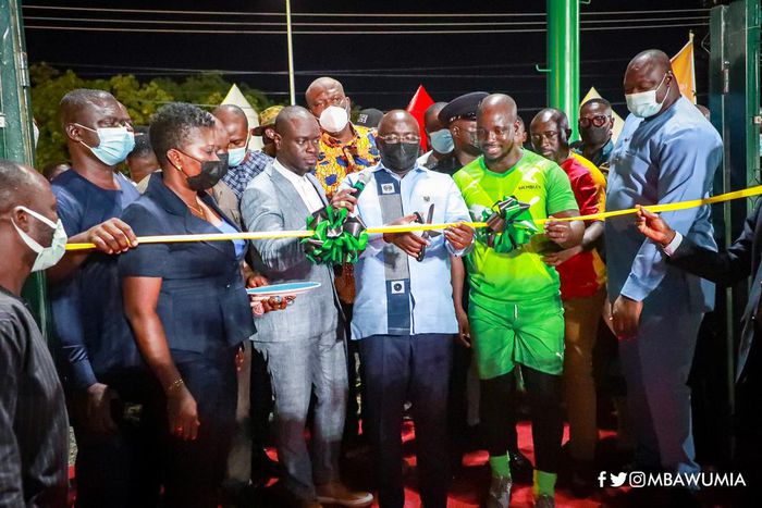 Bawumia commissions ultra-modern Astro Turf at Adjiringanor