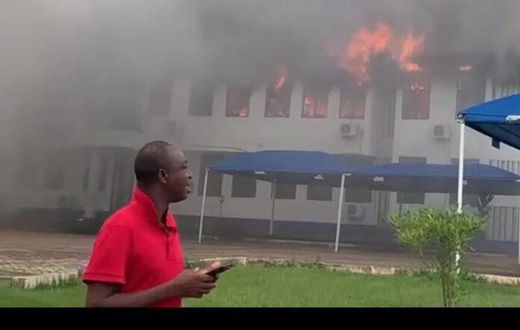 Mampong Technical fire