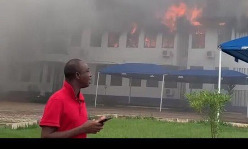 Mampong Technical fire