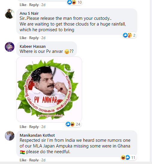Nana Addo's Facebook page flooded with comments from Indians