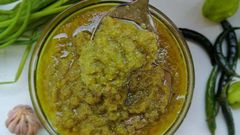 Green pepper sauce