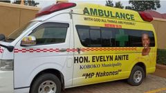 Ugandan Minister of Finance takes back ambulance from constituents after losing election