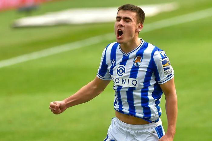 Ander Barrenetxea gave Real Sociedad the lead in their 1-1 draw with Eibar