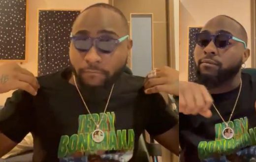 Davido pays homage to Terry Bonchaka