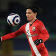 Southampton's Japanese forward Takumi Minamino