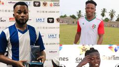 Gladson Awako, Diawisie Taylor and Salifu Ibrahim