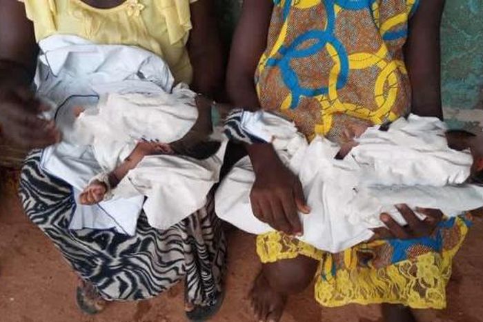 Police arrest 26-year-old woman and 4 men for attempting to steal twin babies