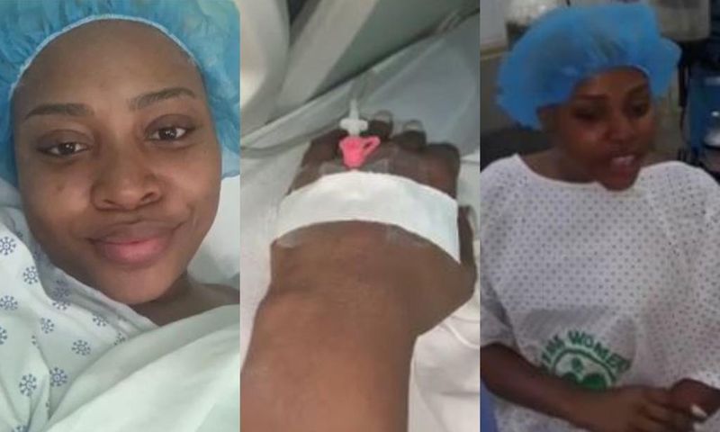 Adina undergoes surgery