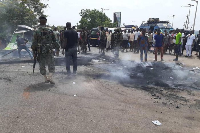 Road block (File photo)