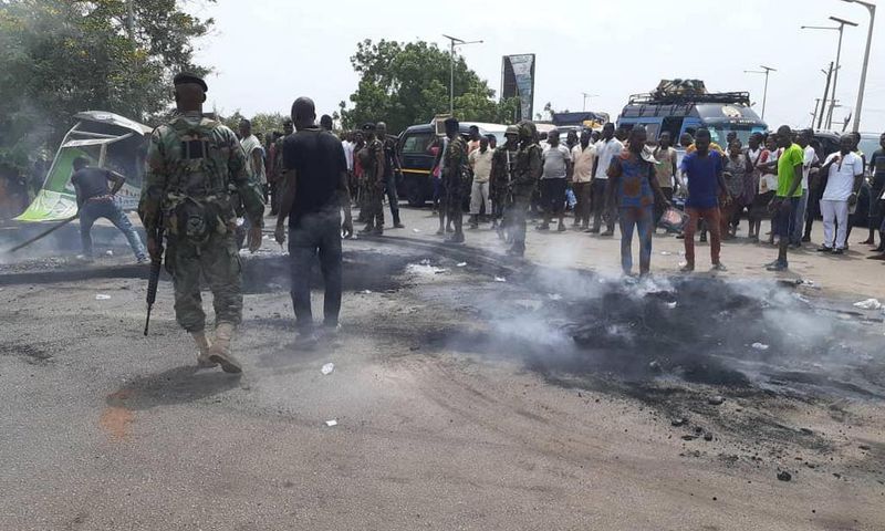 Road block (File photo)