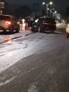 ECG vehicle involved in car crash; driver rushed to the hospital