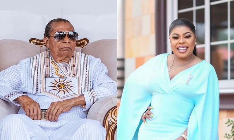 Afia Schwarzenegger and Kwadwo Safo Kantanka