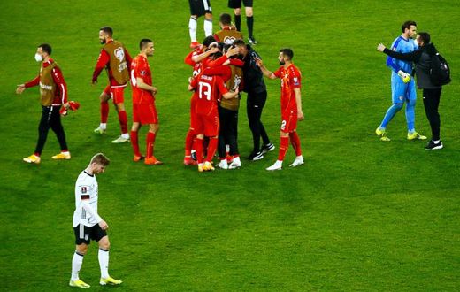 North Macedonia stunned Germany in Duisburg