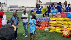 Nana Aba Anamoah donates  (1)