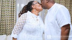 John and Lordina Mahama