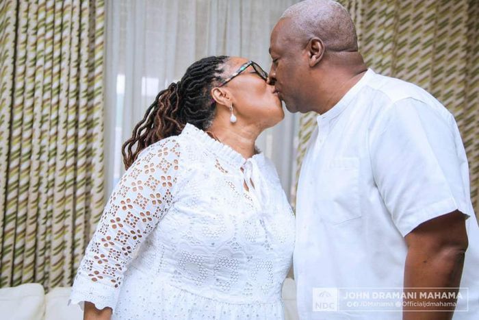 John and Lordina Mahama