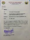 Private member’s bill on compensation