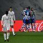 Lucas Perez (L) scored a penalty as Alaves dealt Real Madrid a third league defeat in 10 games