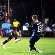 Sierra Leone match-winner Kei Kamara (L) playing for Colrado Rapids in Major League Soccer last year.
