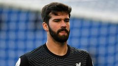 Alisson Becker was ruled out of Liverpool's Champions League clash against Ajax due to injury