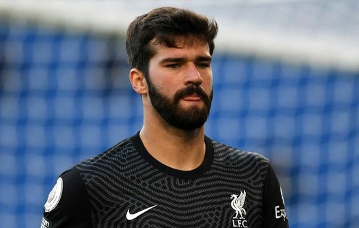 Alisson Becker was ruled out of Liverpool's Champions League clash against Ajax due to injury