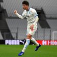 Leonardo Balerdi scored Marseille's first goal in the win over Dijon