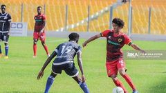 Fabio Gama in action against Liberty Prof
