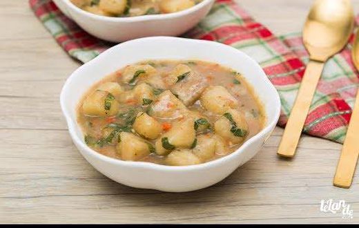 Yam pottage