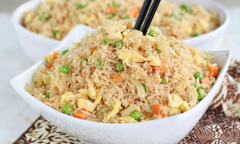 Coconut fried rice
