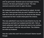 My husband connived with handsome rich man to test my fidelity; I failed & can’t go home – Lady