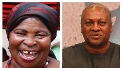 Mahama and Akua Donkor