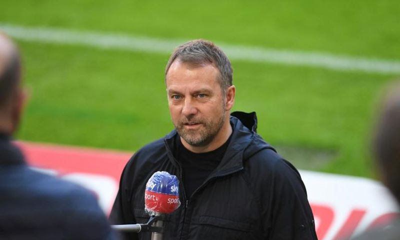Bayern Munich head coach Hansi Flick refused to answer questions Saturday about his tense relationship with sports director Hasan Salihamidzic