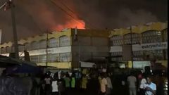Video: Kaneshie Market gutted by fire