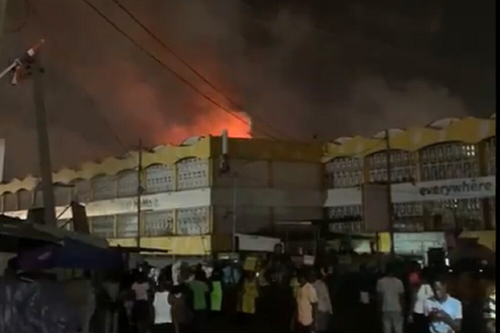 Video: Kaneshie Market gutted by fire