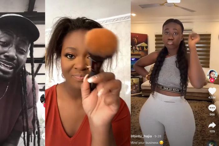 Pappy Kojo, Jackie Appiah and Hajia Bintu TikTok