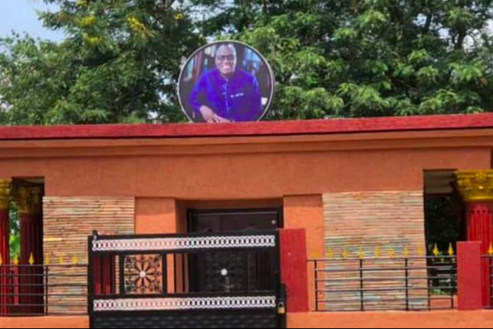 The final burial place of late Sir John