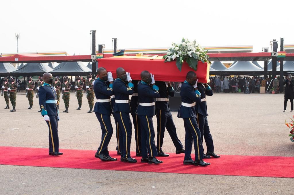 Jerry John Rawlings' funeral