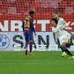 Sevilla's French defender Jules Kounde scored a brilliant opening goal against Barcelona on Wednesday.