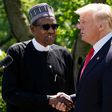US President Donald Trump and Nigeria's President Muhammadu Buhari