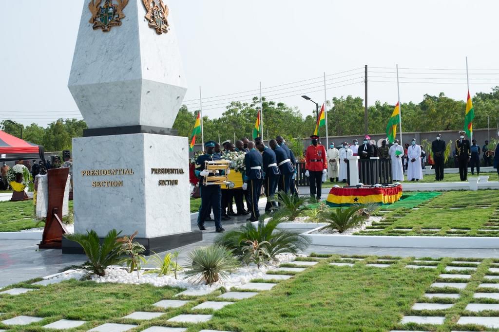 Jerry John Rawlings' funeral