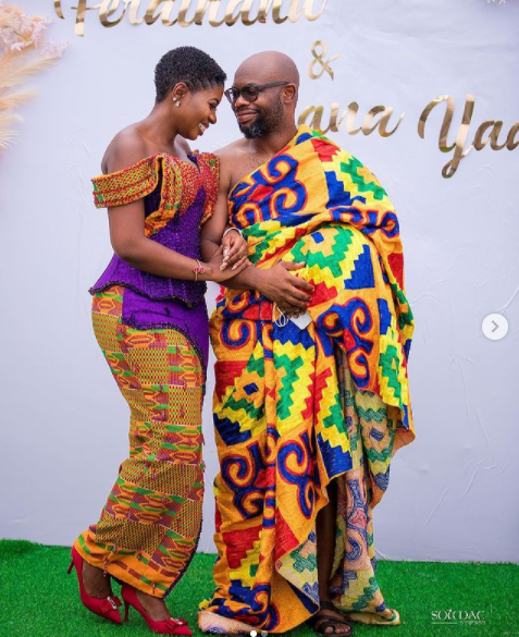 Nana Yaa and her husband