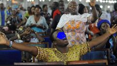 Musician slumps and dies while worshipping God in the church