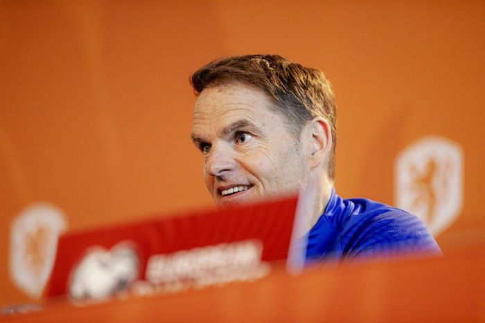 Netherland's coach Frank de Boer