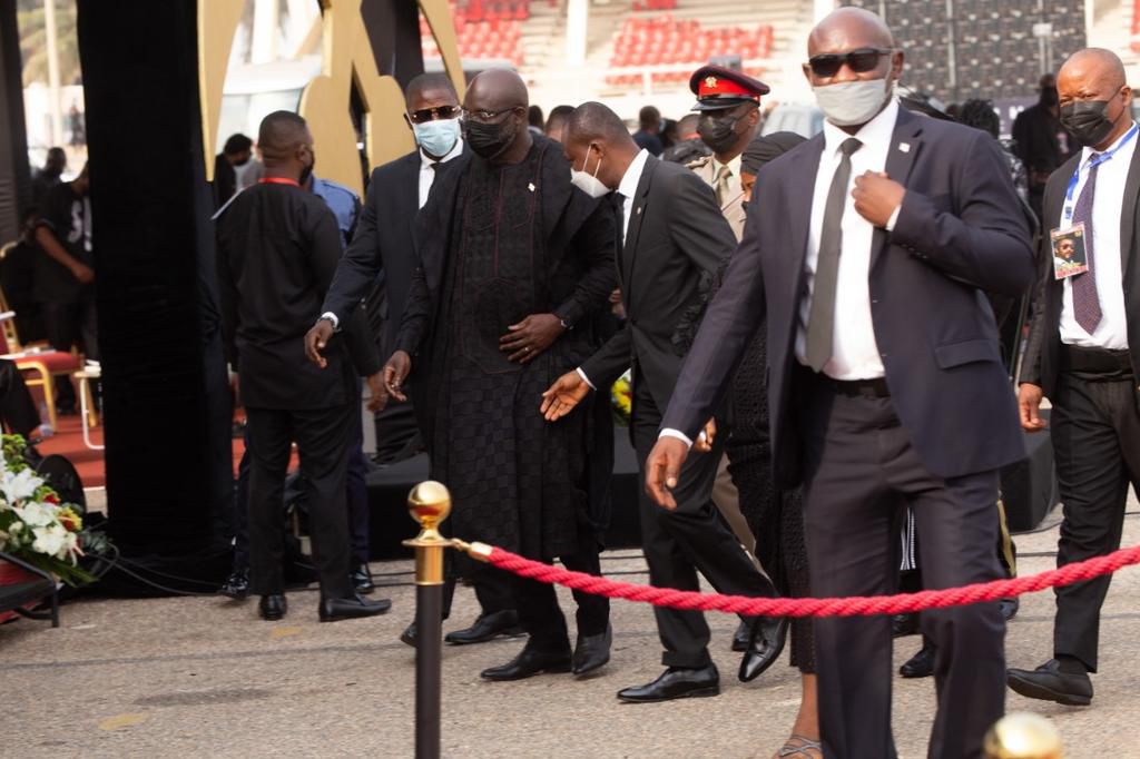 Jerry John Rawlings' funeral